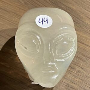 Opaliet - Opaline Goudgele Alien Skull 1