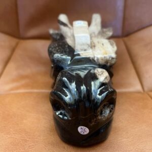 Versteend Hout - Uluru Moederdrakin XL 25 (17x10x8 cm - 1367 gr): ZE VERTEGENWOORDIGT HET OER GEHEUGEN VAN DE LEMURIA  STAMOUDSTEN