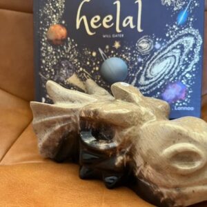 Versteend Hout - Uluru Moederdrakin XL 30 (17x10x8 cm - 1387 gr): ZE VERTEGENWOORDIGT HET OER GEHEUGEN VAN DE LEMURIA  STAMOUDSTEN