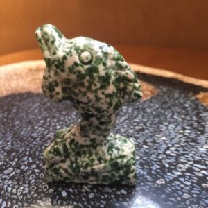 Afrikaans Jade Dolfijn (Buddstone / Verdiet) - Draagt tevens ZeeMeermin Frequenties