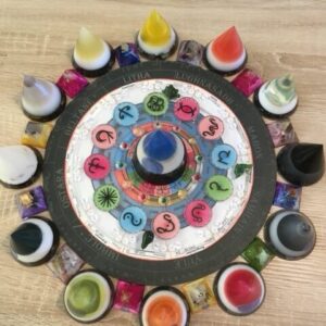 13 Soulfeggio Klank Piramide JAARCIRKEL ORGAAN-MERIDIAAN: INCL. 12 LeMUria Sound Healing MP3'S