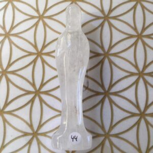 Bergkristal Moedergodin: 10x3x2 cm