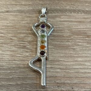 Chakra - Hanger verzilverd