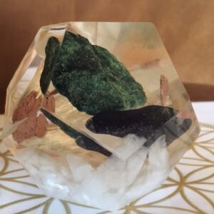 LeMUria Dodecaëder 1 - Paradijselijk Orgonite - Geactiveerd door Aartsengel Metatron(a)