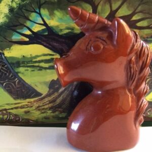 Jaspis Rood - Eenhoorn - Unicorn