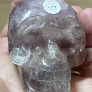 Fluoriet Skull 4 - Helder Violet