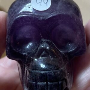 Fluoriet Skull 7 - Paars