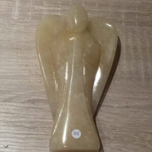 Golden LeMUria Healing Engel nr 10 - lichtgeel: 14x8 cm (hxb)