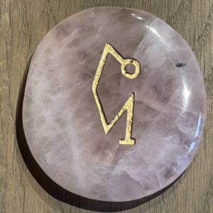 Rozenkwarts Elohim - Aartsengelen Uriëla & Aurora: Talismansteen L3