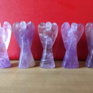 Amethist Engel: 5.5x3 cm (hxb) - 35 gr
