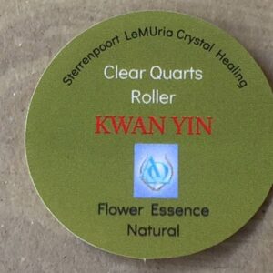 03) Kwan Yin - Quarts / Bergkristal Essence Healing Roller