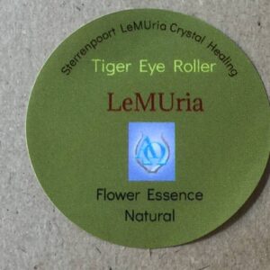 12) LeMUria - Tijgeroog Crystal Essence Healing Roller