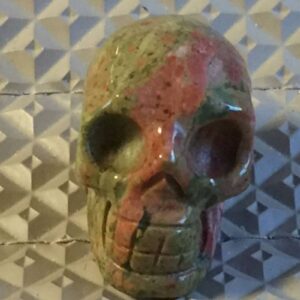 Unakiet MINI Skull nr 4: Verbonden aan Feeërieke Elfenwerelden = 3x2x2.5 cm - 30 gram
