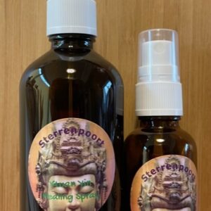 Kwan Yin Spray - Bezield door Briljanten LeMUria Elfjes: 100 ml + Helend Gebed