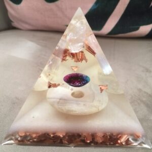 Orgonite SOLFEGGIO Piramide 9: verbonden aan Sirius & Orion via de Gaia Tree Moeder Rassen Stamboom