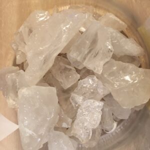 LeMUrisch Kwarts of -Glas:  PER 10 GRAM = Gouden LeMUria Trilling - Per 10 Gram