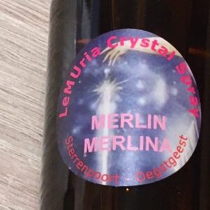 Merlin(a) Crystal Spray - Holy Spray voor Lichtwerkers: 30 ml