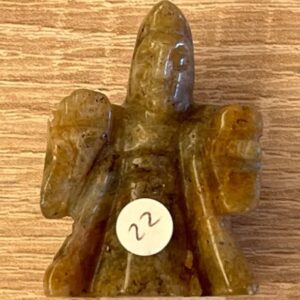 Labradoriet Merlijn / Merlin(a) de Witte Tovenaar: 2x3x4 cm (dxbxh)