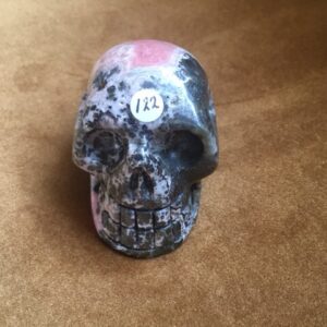 Rodochrosiet Skull 1 - Om ware liefde aan te trekken!