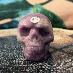 Lepidoliet Skull nr 1