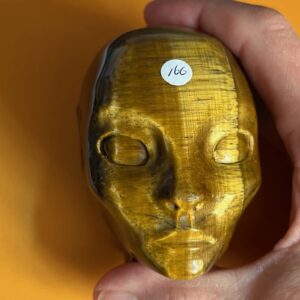 Tijgeroog Fairy Skull 2: 8 cm - 424 gr