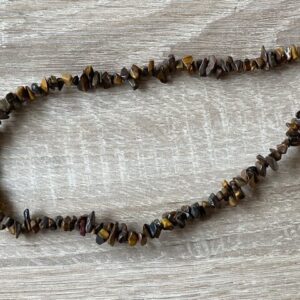 Tijgeroog Ketting met LeMUria Roots via Tafelberg & Kilimanjaro berg Tanzania