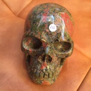 Unakiet Skull nr 2 L: Verbonden aan Feeërieke Elfenwerelden = 10.5x6.5x7.5 cm - 972 gram