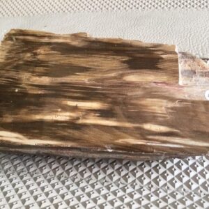 Versteend Hout - Fossiel Hout 10: 16x9x3 cm - 643 gr - Uluru Rock Australië