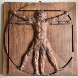 VIRTRIVIUSMAN - BEUKENHOUT: 27,5 X 27,5 CM en 8/17 mm dik