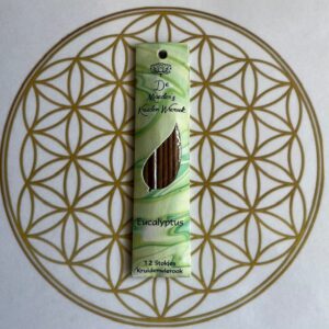 Wierook: EUCALYPTUS - 12 korte Ingewijde Natuurzuivere Kruidenwierook van Moeder's Bloemen Geur