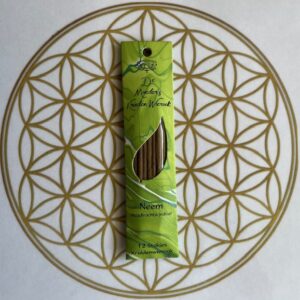 Wierook: NEEM (Azardirachta Indica) - 12 korte Ingewijde Natuurzuivere Kruidenwierook van Moeder's Bloemen