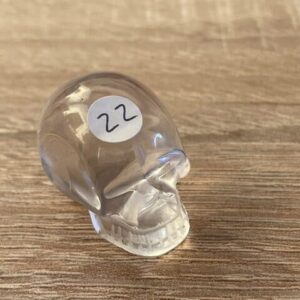 Bergkristal Mini Zak Skull 13 - Extra krachtig!