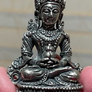 Messing Amitabha - de Rode Dhyanni Boeddha - Roep haar aan voor een Lang, Gezond en Gelukkig Leven: Nr 5