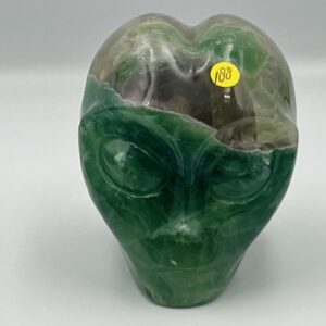 Fluoriet Alien 1:  8 x 6,5 x 7,5 cm - 638 gram