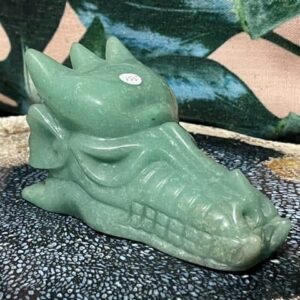 Aventurijn Groen Uluru Moederdrakin 3 L - 10x5x5.5 cm (lxbrxh)  -  Gewicht 348 gram