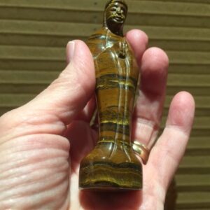 Tijgeroog Moedergodin: 10x3x2 cm