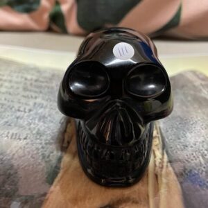 Zwart Obsidiaan Skull 13 = 7,5 cm: Moedergodin Zwarte Madonna & Kali (de Allerzoetste)