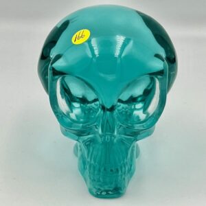 Aqua Andara Kristalglas Skull - Blauw nr 1: 7.5x6x6.5 cm (lxbrxh) - 330 gr = Elfenkoningin