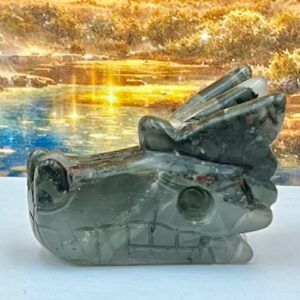 Drakenbloed Jaspis Uluru Draakje 2: 5 cm - 57 gram