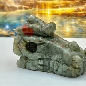 Drakenbloed Jaspis Uluru Draakje 3: 4.5 cm - 38 gr