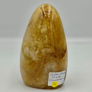 Golden Healer 1: Staand LeMUria Kristal 10x6x4 cm (h/br/d) - 340 gram - Madagaskar