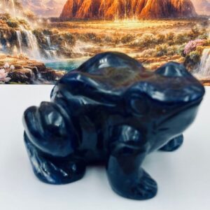 Dumortieriet Uluru Rock Kikker: 11x9.4x6 cm - 603 gr - Ze is als Balsem voor de Ziel