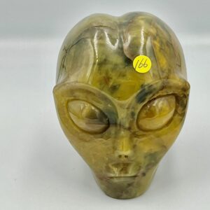 Pietersiet Alien Elfen schedel 1: 7.5x8x6 cm - 560 gr