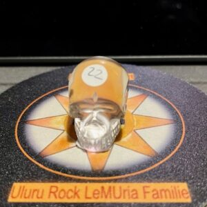 Bergkristal MINI Skull 0: 3 x 2. x 2.3 cm (lxbrxh)- 23 gram