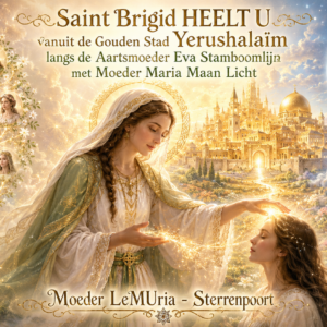 85) MP4 Saint Brigid HEELT U vanuit de Gouden Stad Yerushalaïm langs de Aartsmoeder Eva Stamboomlijn met Moeder Maria Maan Licht, 54.54 min